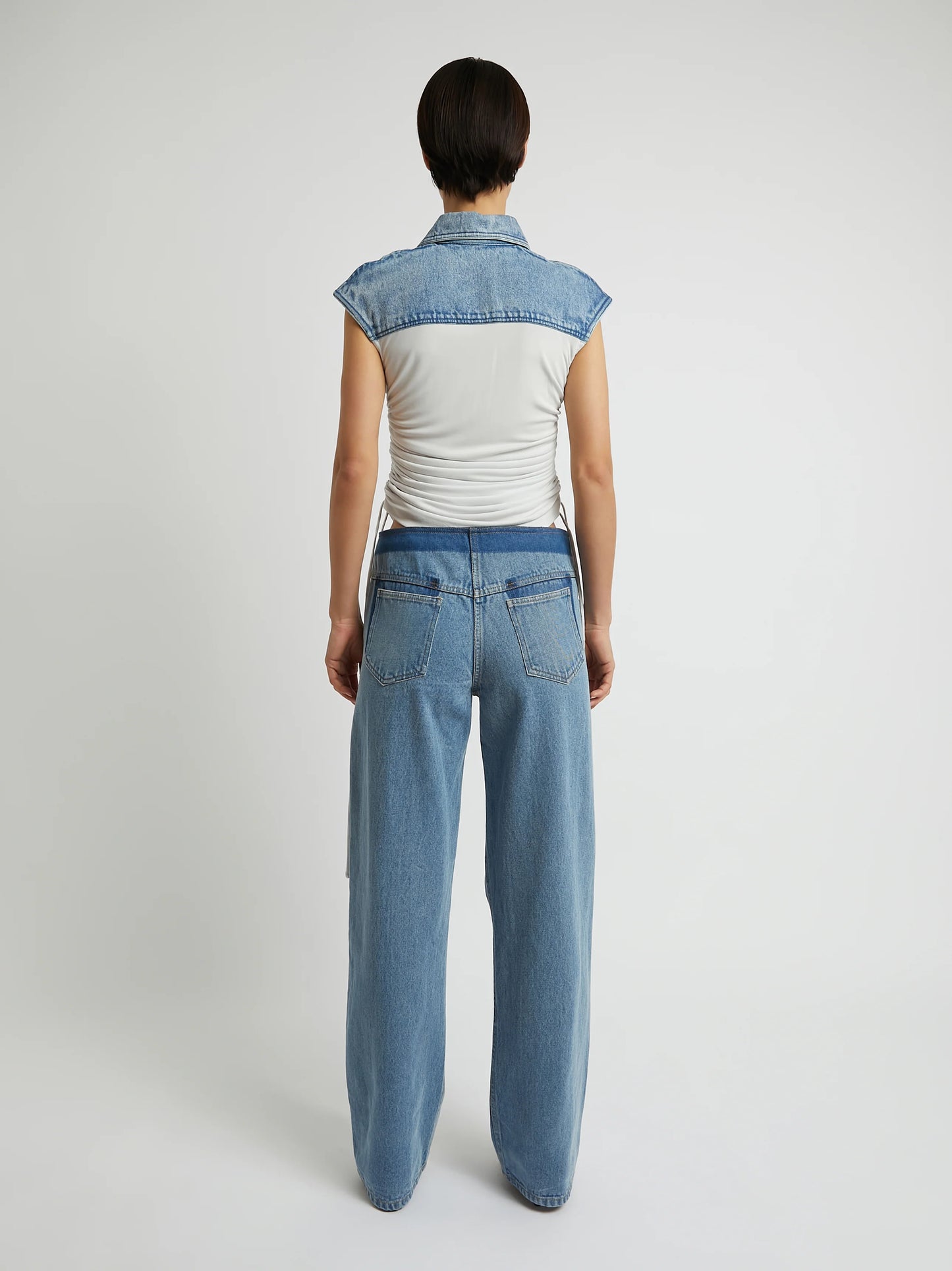 MAVERICK DENIM BODICE SHIRT