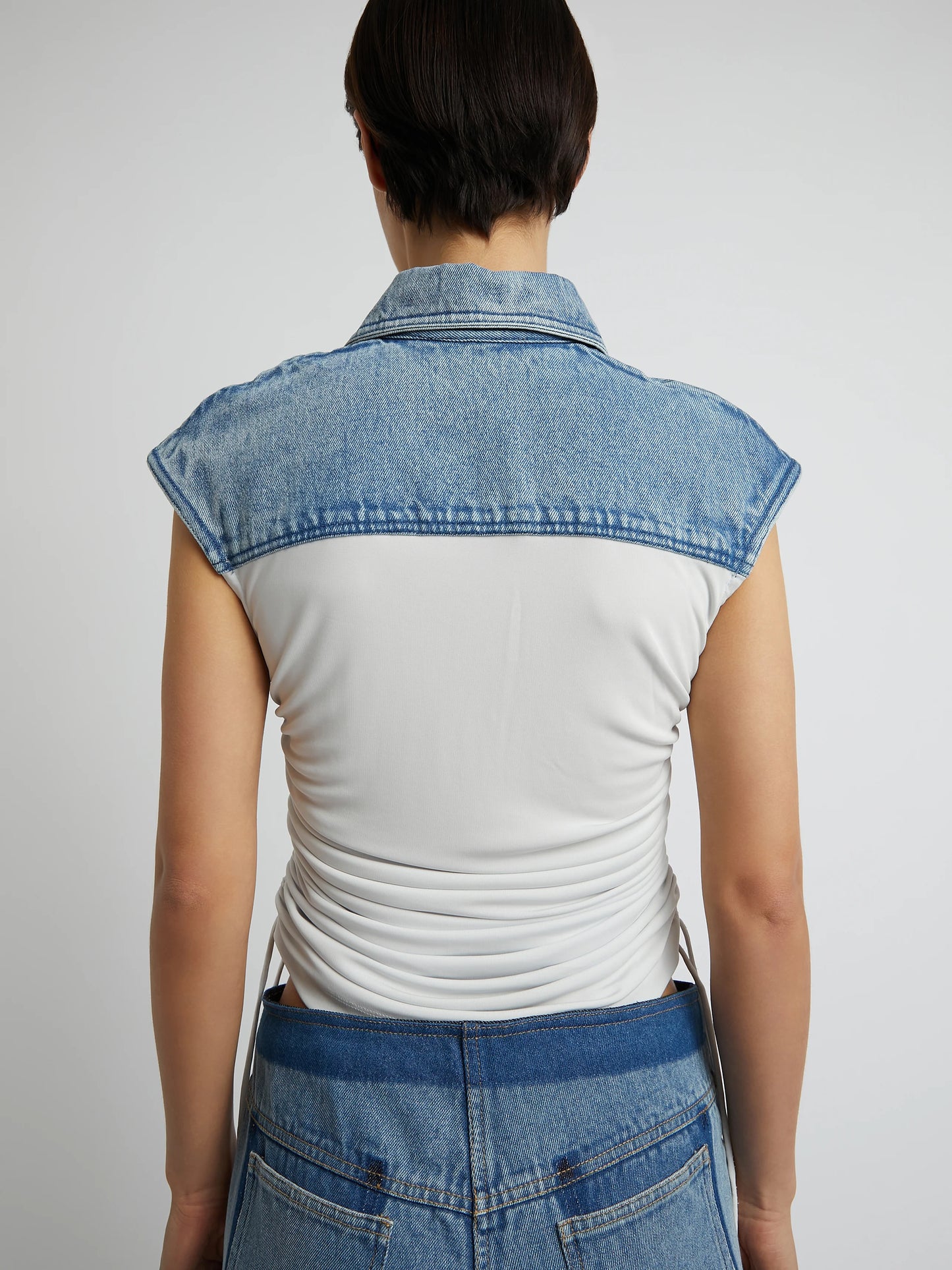 MAVERICK DENIM BODICE SHIRT