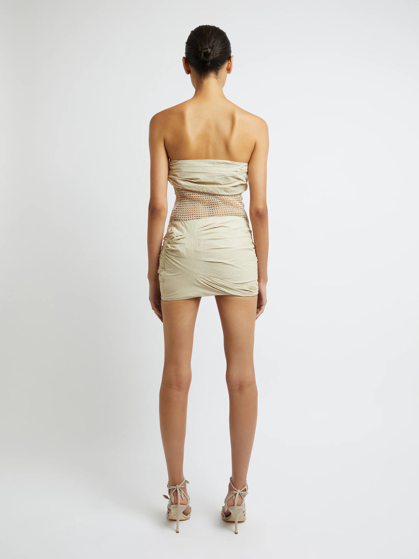 SAVOYE SCRUNCH MICRO DRESS