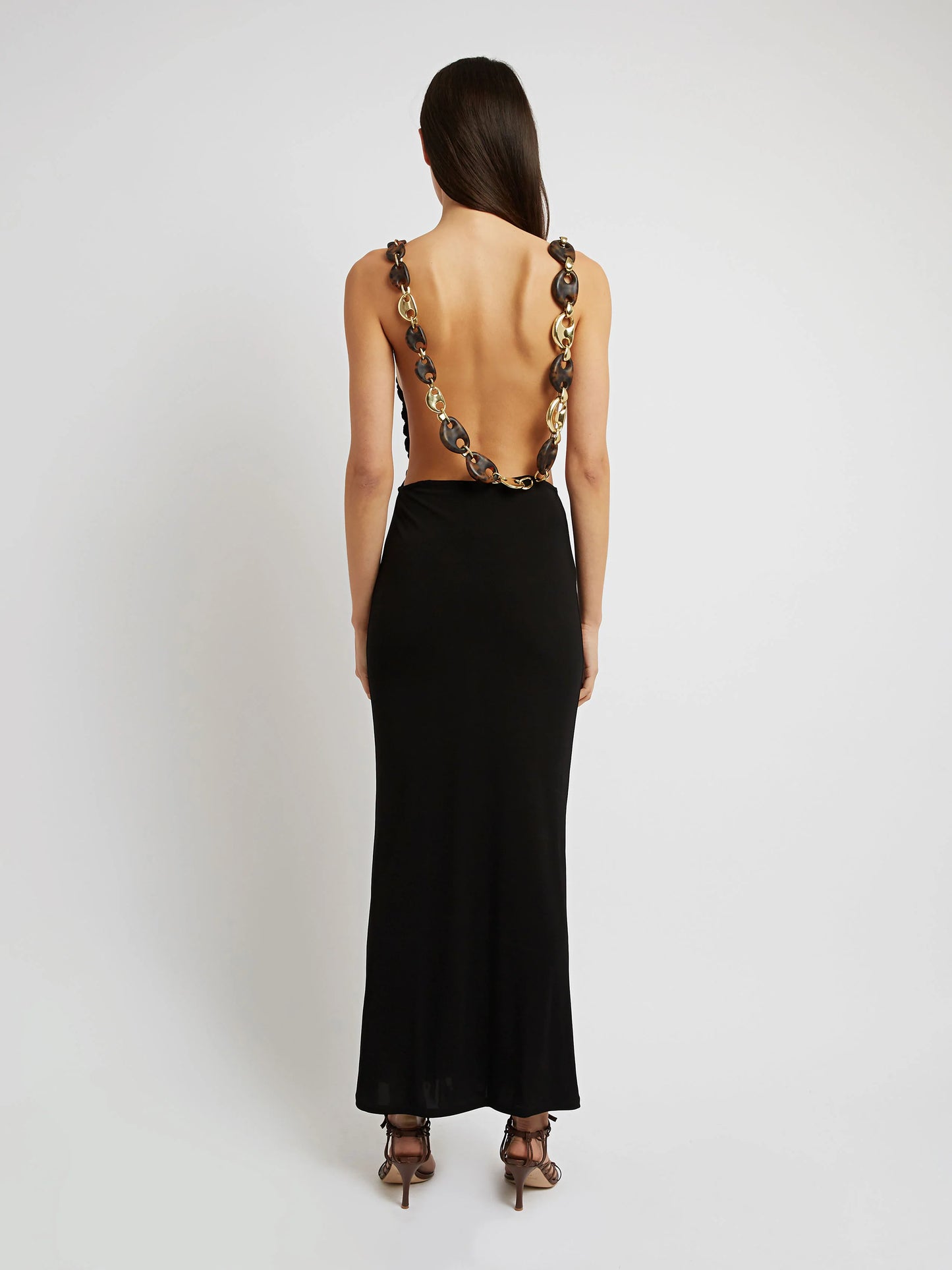 SCULPTED RUCHED DRESS