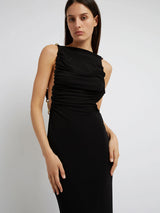 SCULPTED RUCHED DRESS